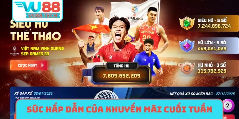 Sức hấp dẫn của khuyến mãi cuối tuần