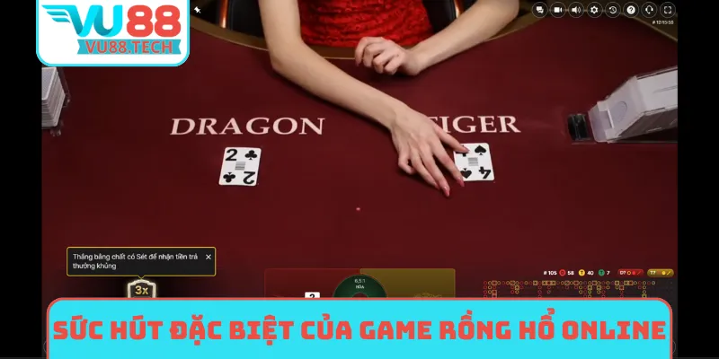 Sức hút đặc biệt của game Rồng Hổ online
